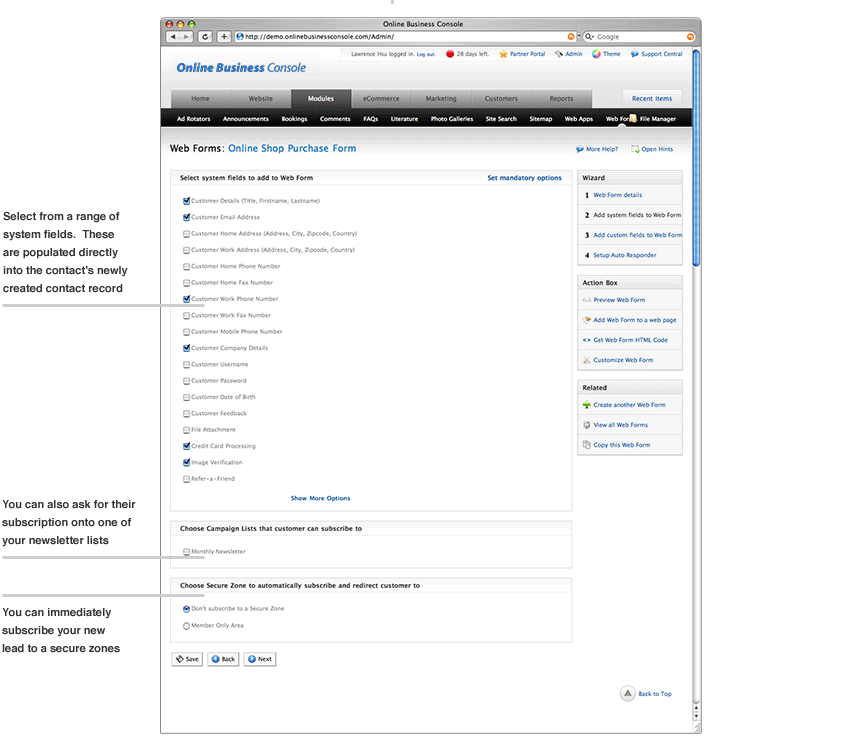 webform editing